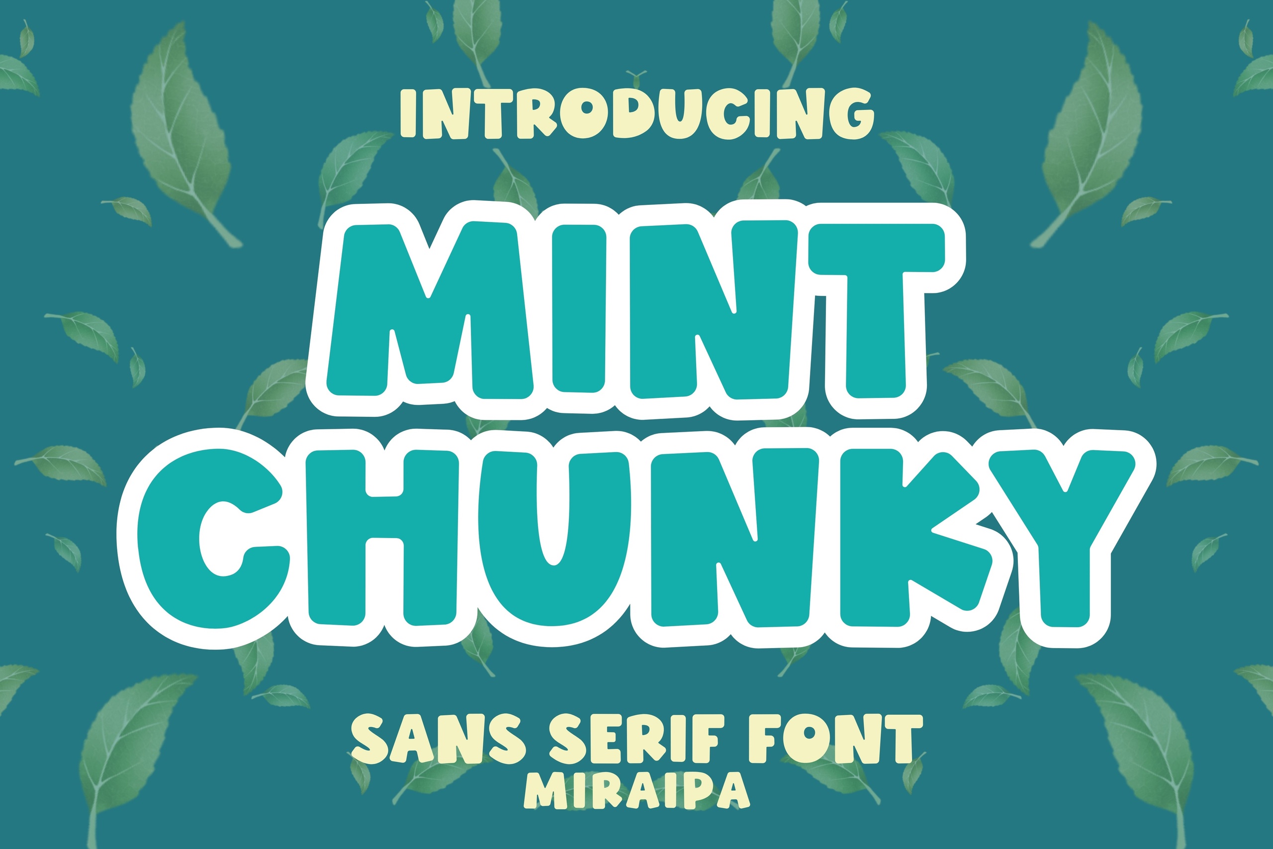 Шрифт Mint Chunky
